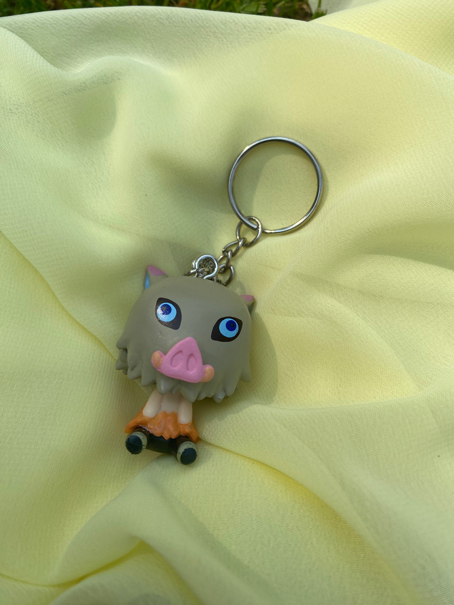 Mini Kawaii Demon Slayer Anime Figure Keychain