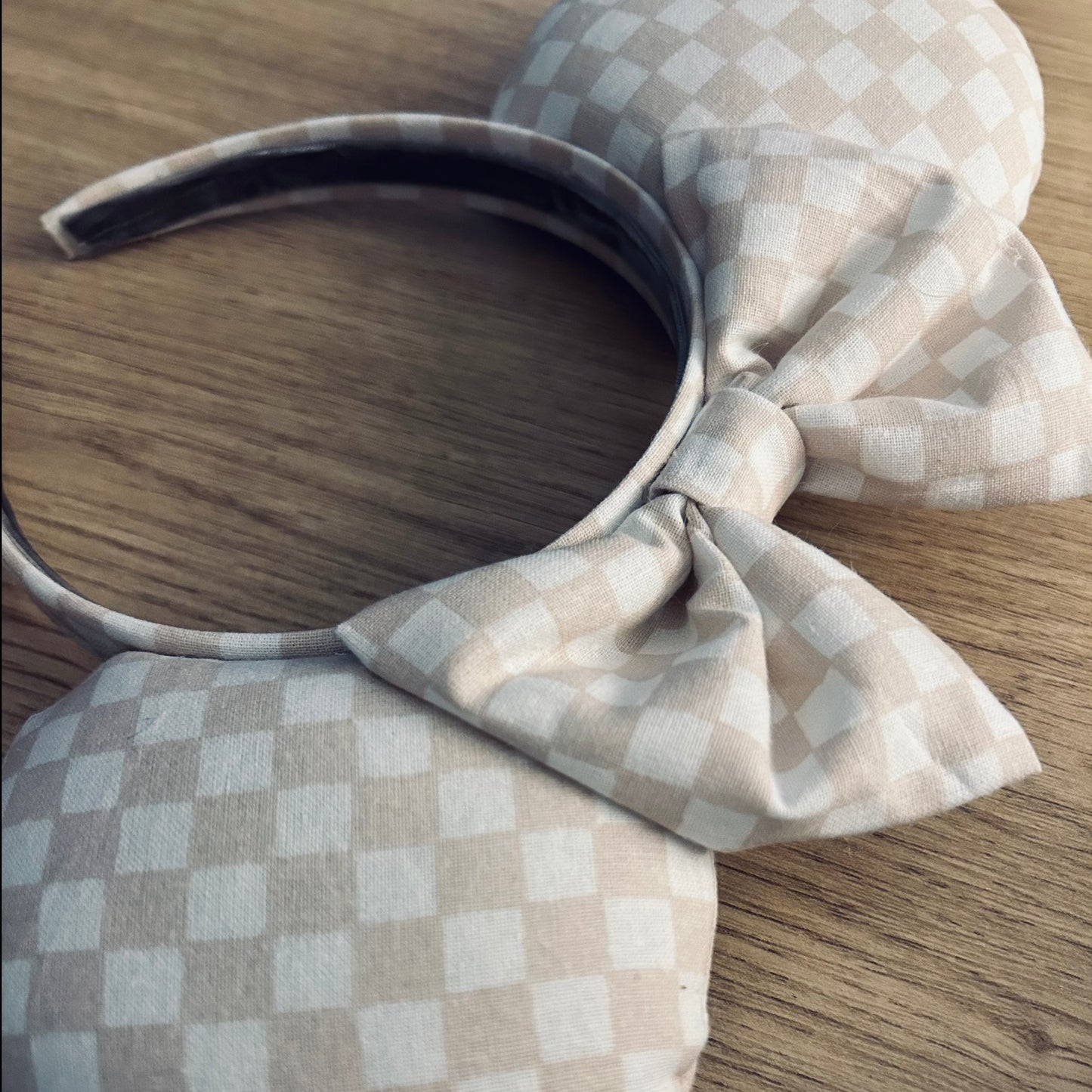 Neutral Checker Millenial Kid Mouse Ears
