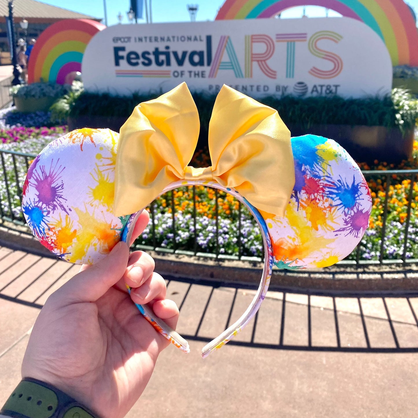 Paint Splat FARTs Mickey Mouse Ears