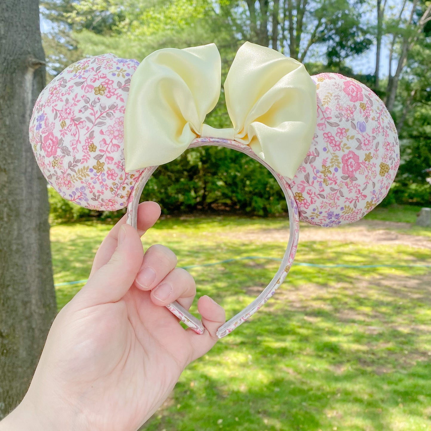 Punzie Floral Mickey Mouse Ears