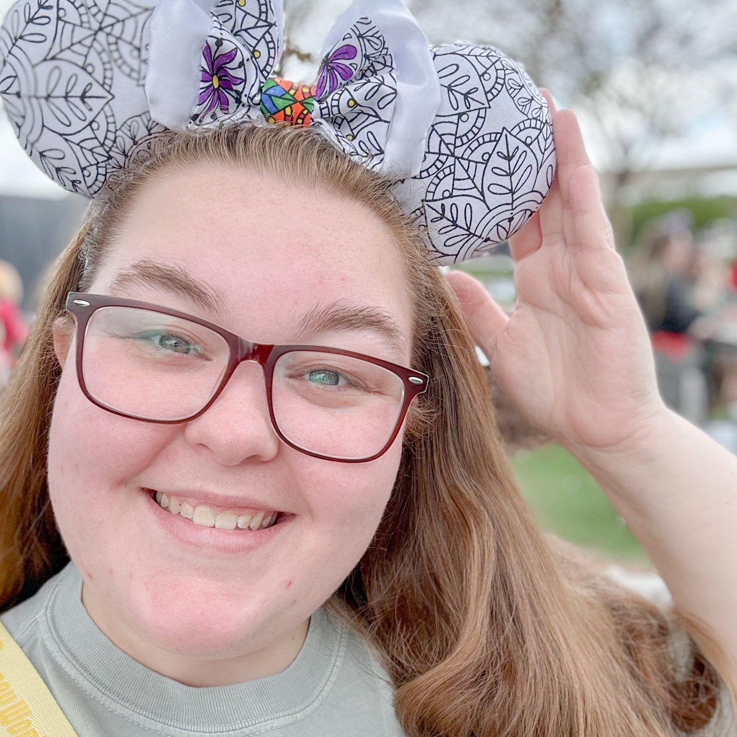 FARTs inspired Coloring Book Minnie Ears