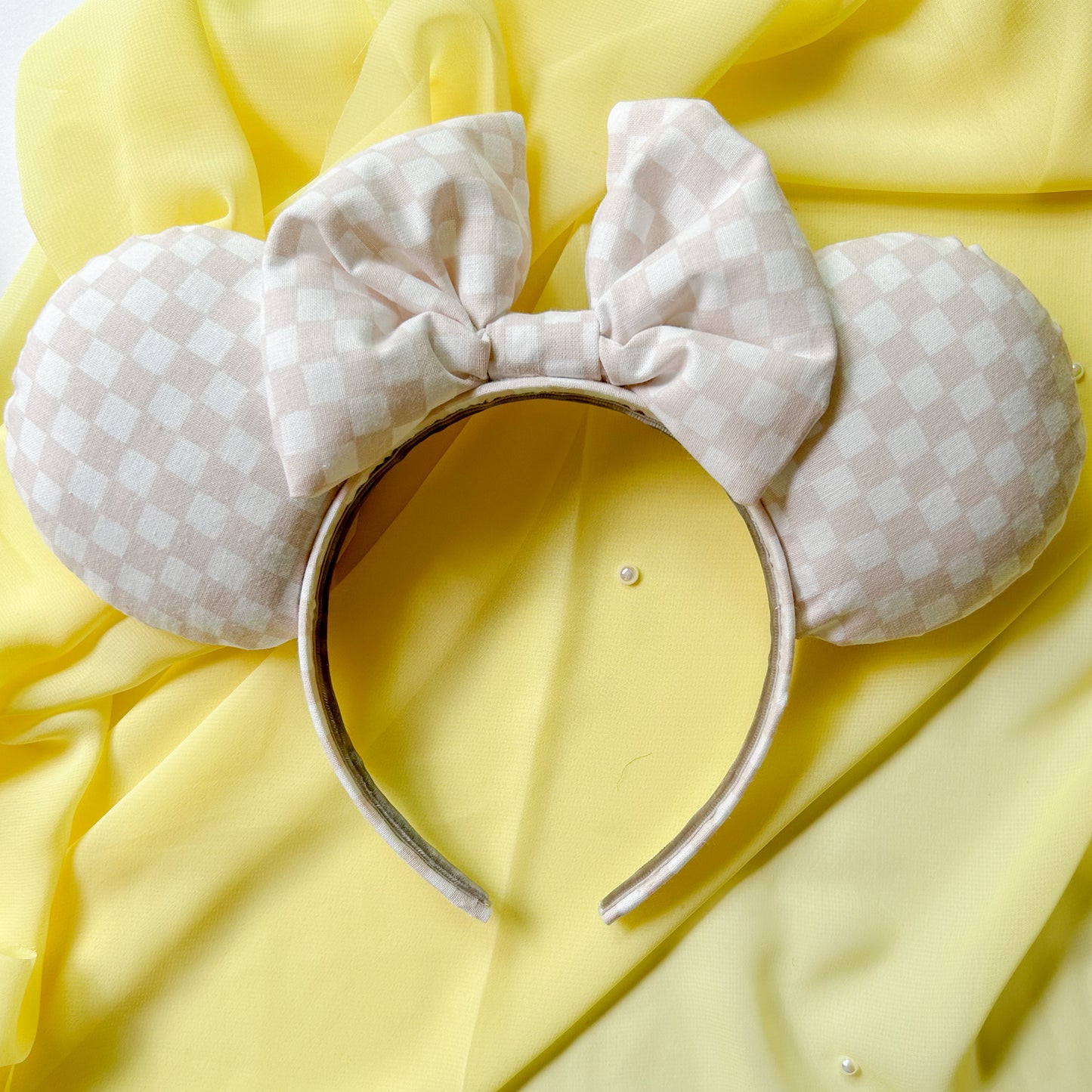 Neutral Checker Millenial Kid Mouse Ears