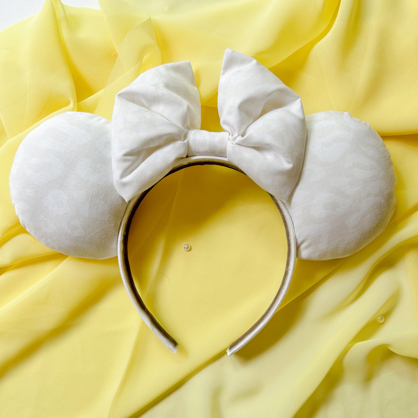 Neutral Cheetah Print Mouse Ears