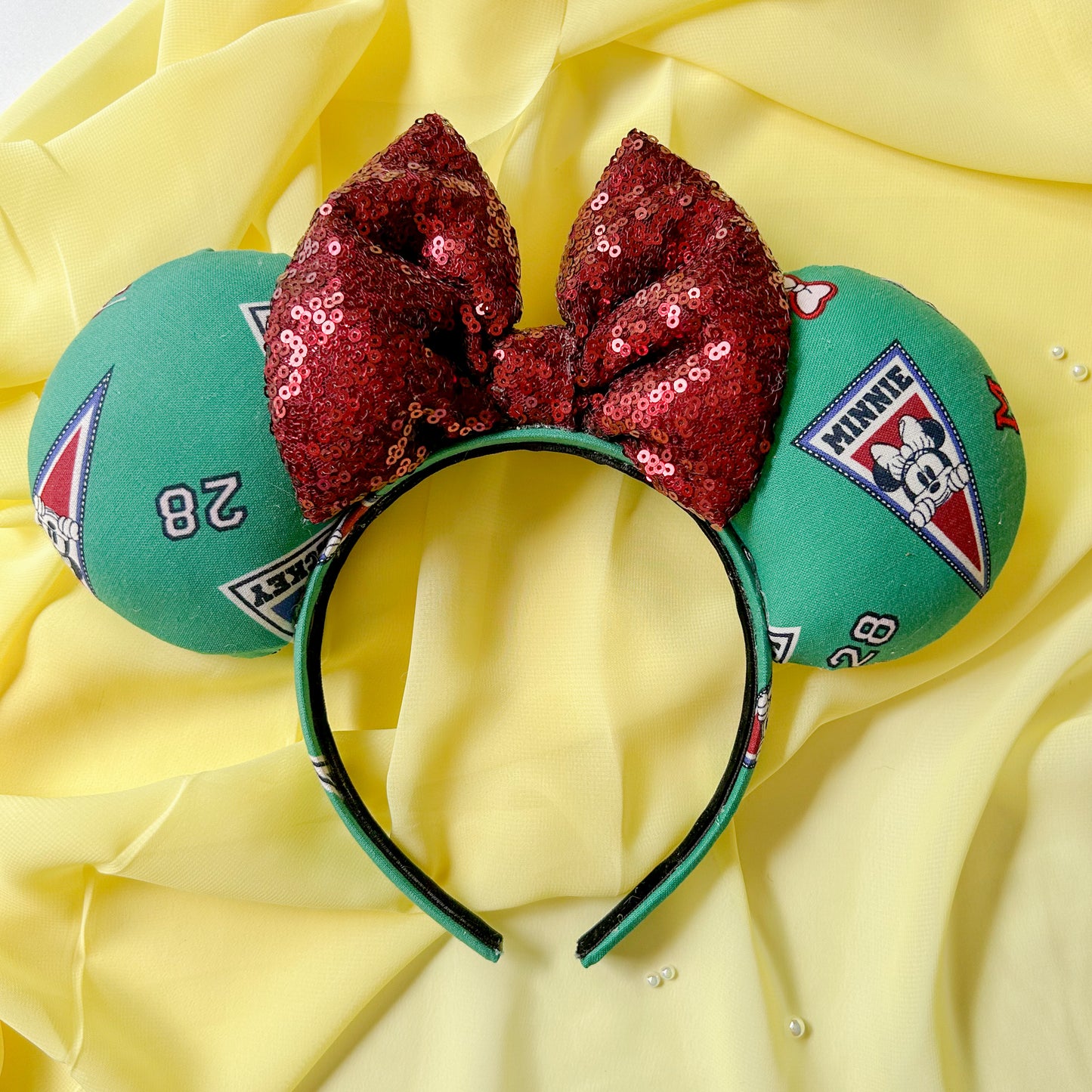 Mini Cheer Leader Mouse Ears