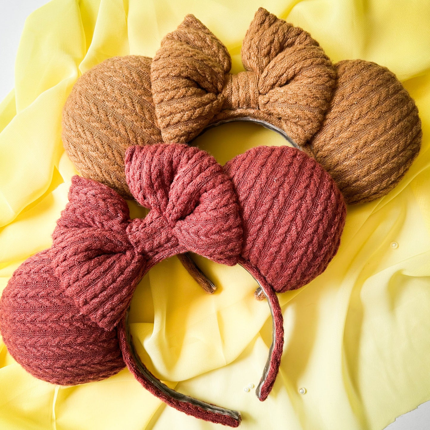 New England Knit Mouse Ears