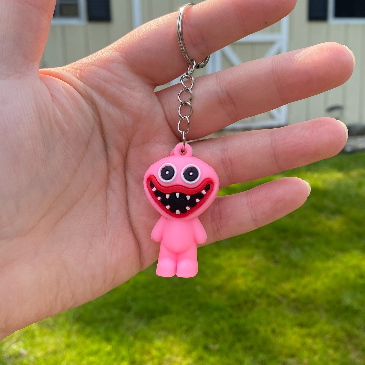 Mini Huggy Wuggy Game PVC Keychain