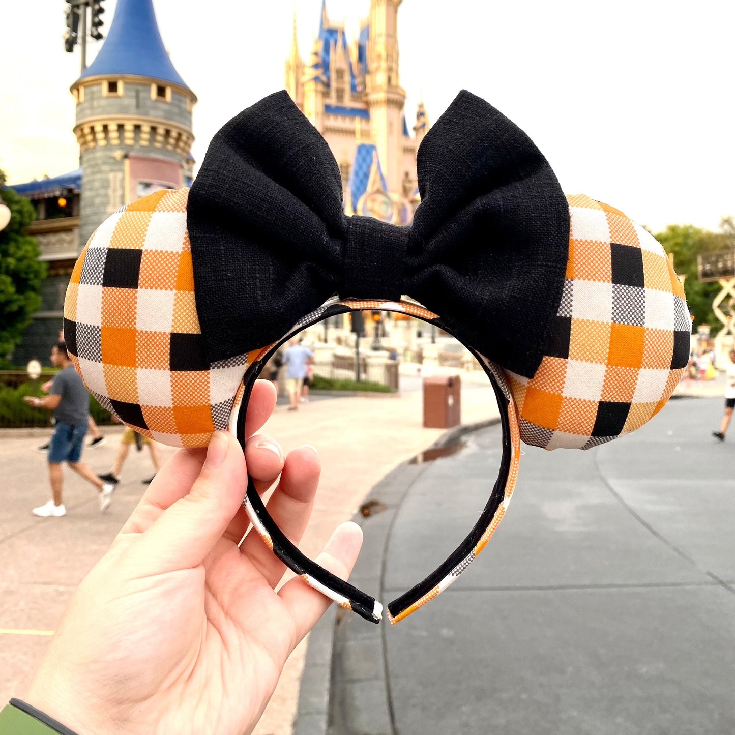 Spooky Plaid Mouse Ears