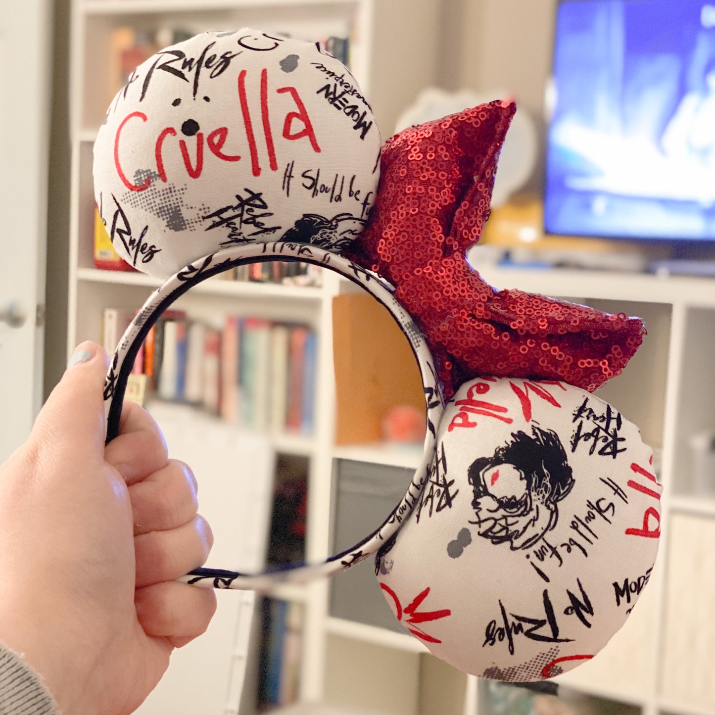 New Age Cruella Orejas de Mickey Mouse