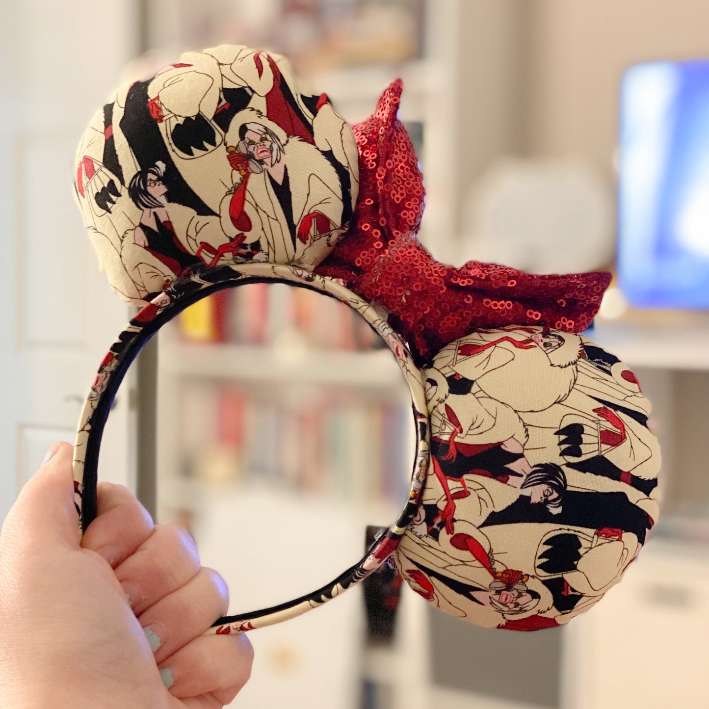 Villain Cruella OG Mickey Mouse Ears
