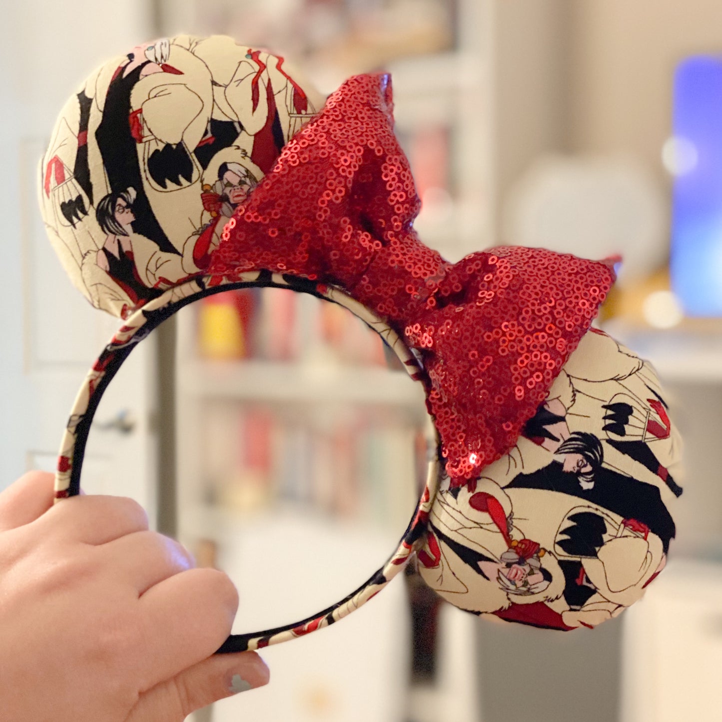 Villain Cruella OG Mickey Mouse Ears