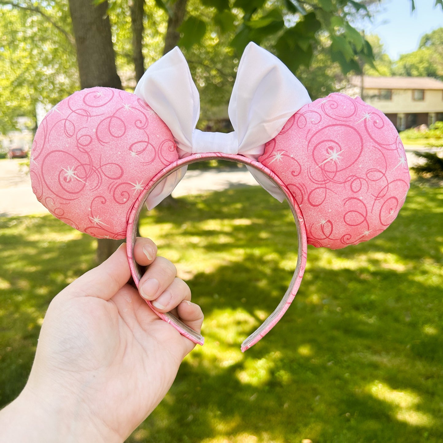 Pink Pixie Dust Ears | Theme Park Ears | Mouse Ears