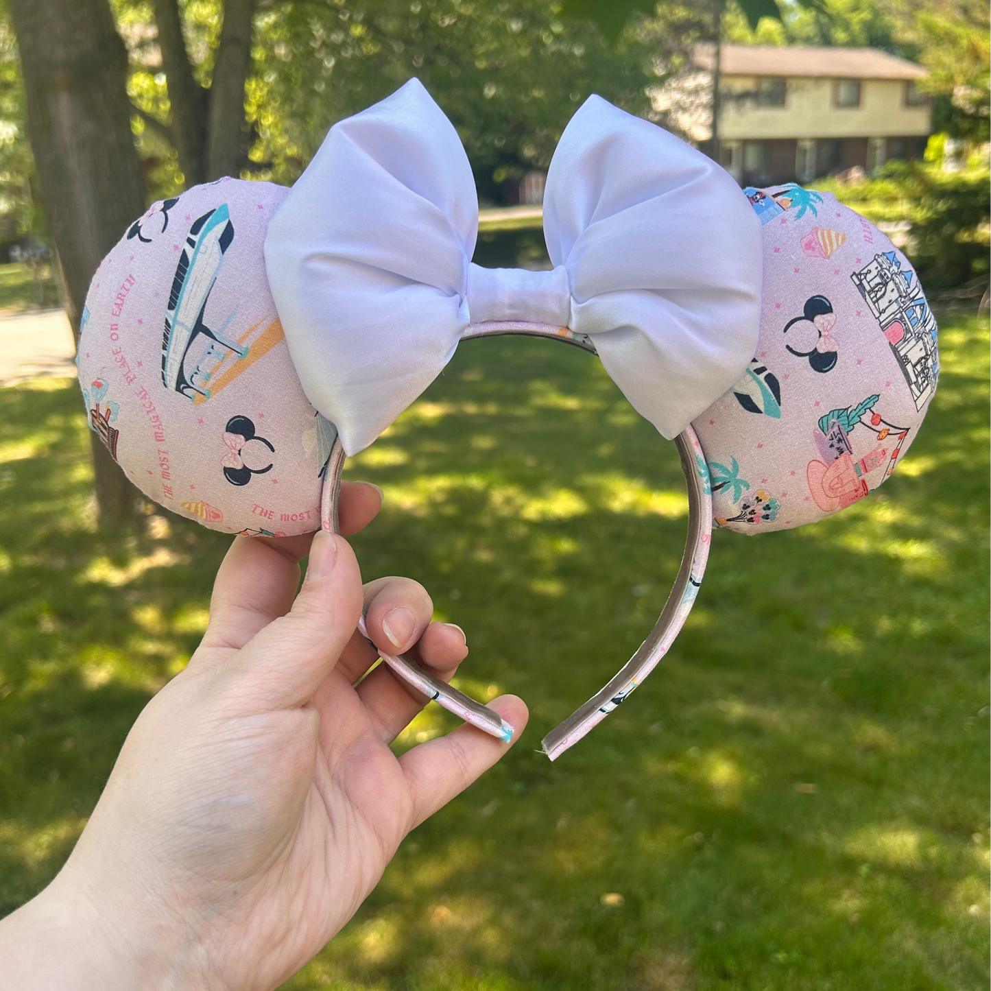 Purple Park Icons | Theme Park Ears | School Spirit Mouse Ears (Copy)