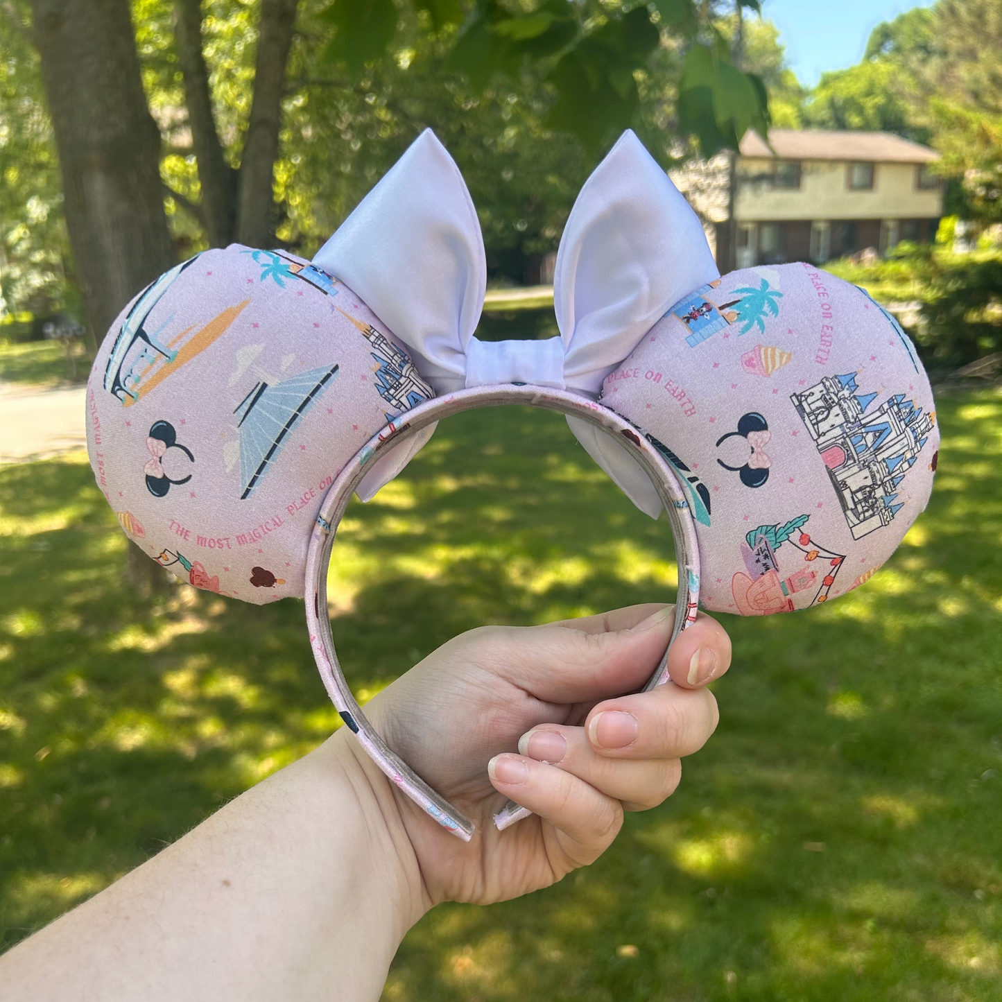 Purple Park Icons | Theme Park Ears | School Spirit Mouse Ears (Copy)