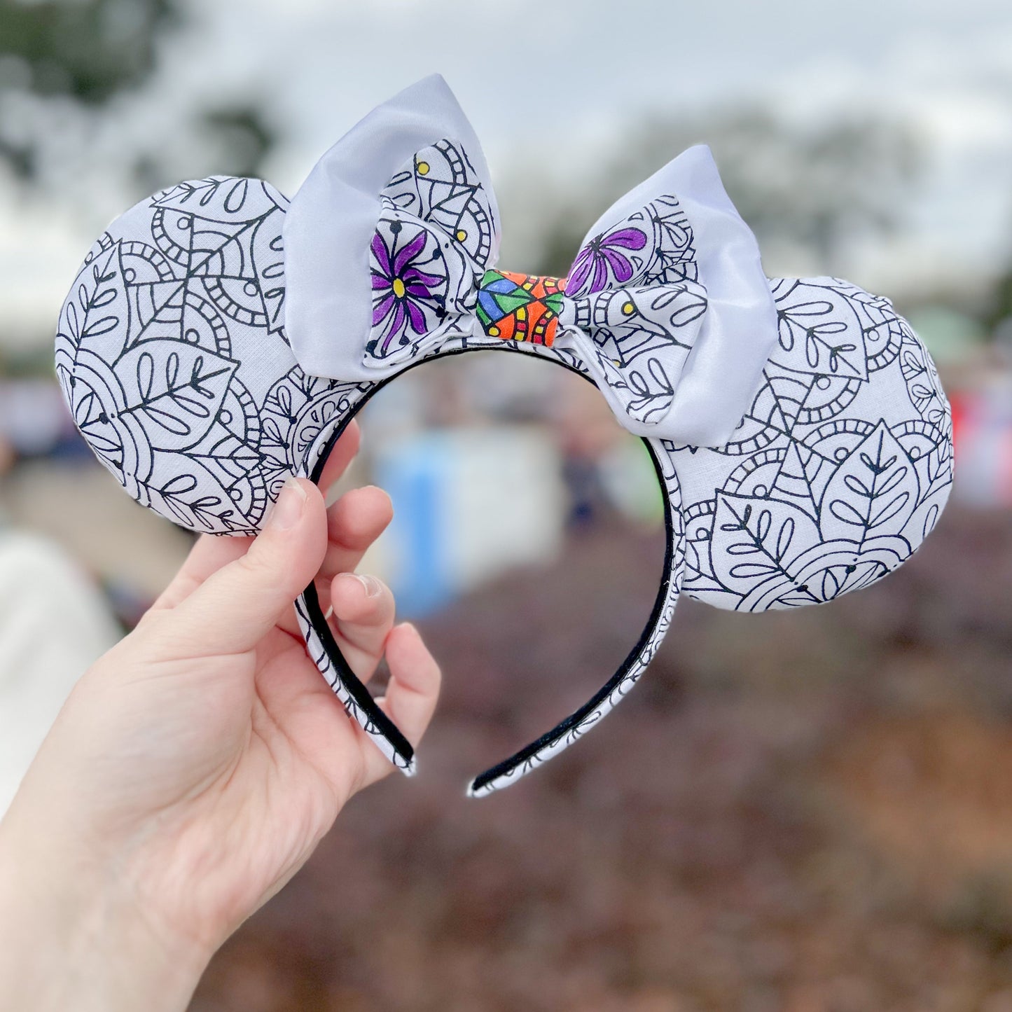 FARTs inspired Coloring Book Minnie Ears