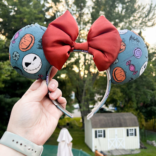 Pumpkin King Mouse Ears | Halloween Mouse Ears | Spooky Season