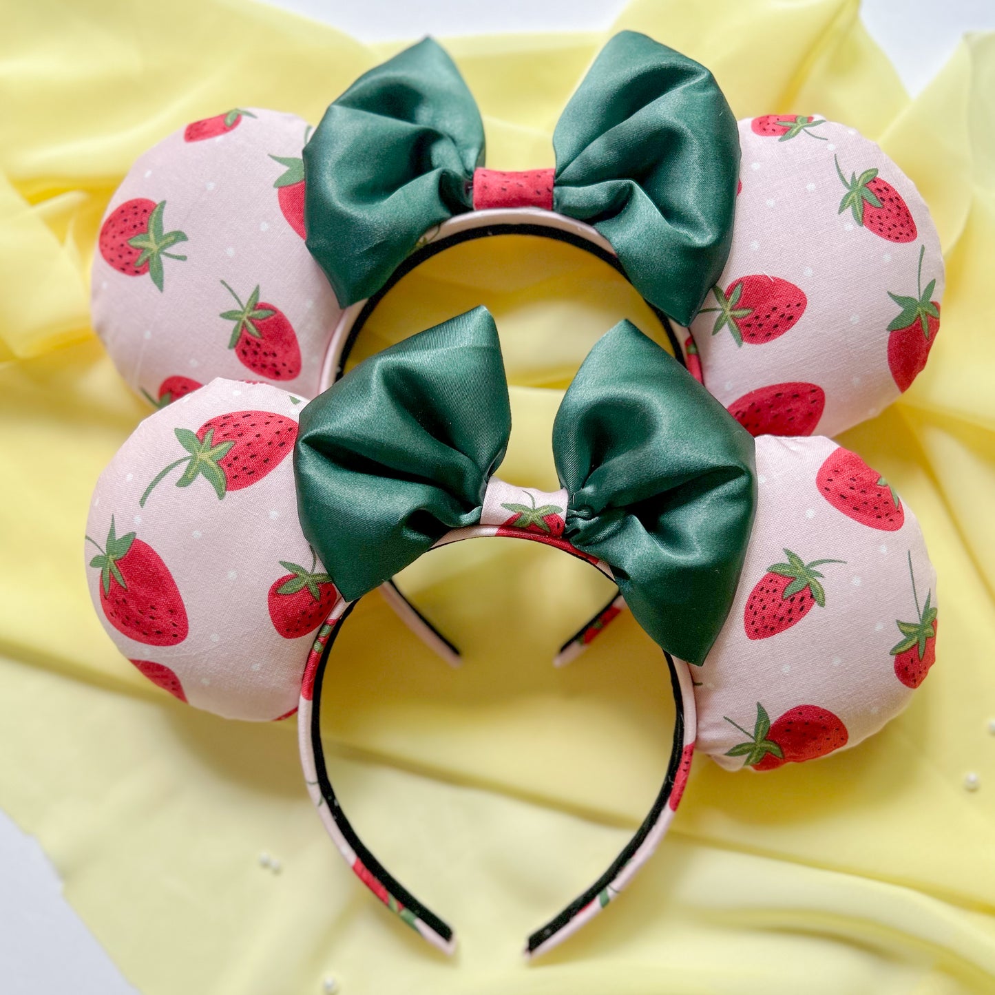 Strawberry Fields Mickey Mouse Ears