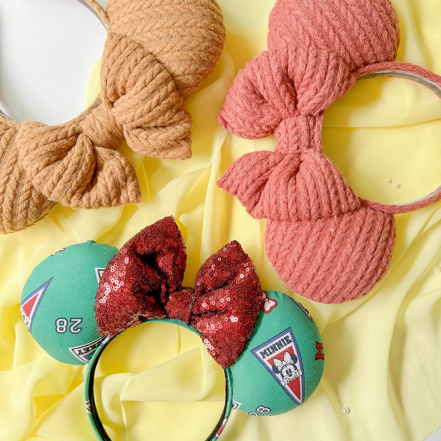 New England Knit Mouse Ears