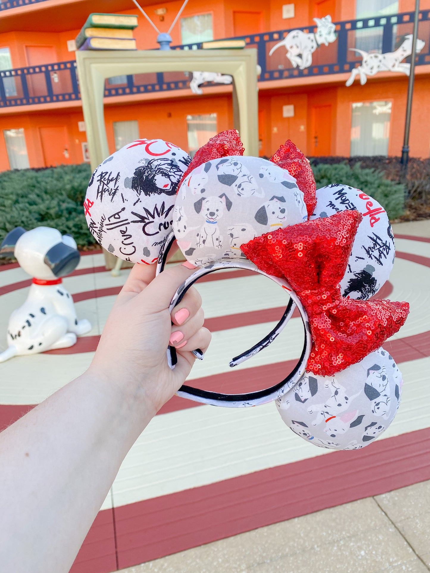 Dalmatian Puppy Mouse Ears