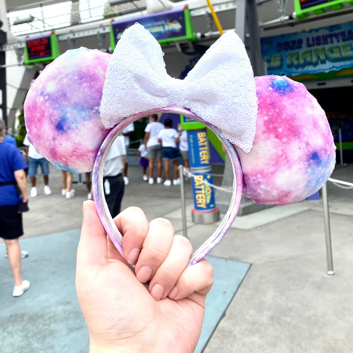 Magic Kingdom Tomorrowland Galaxy Disney Mickey Mouse Ears